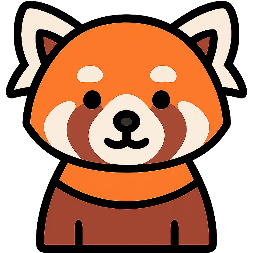 red panda emoji
