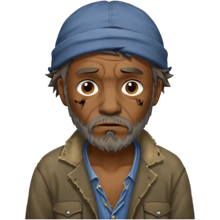 Dirty hobo emoji