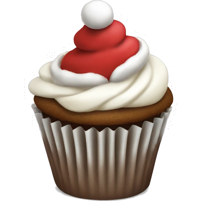 Christmas cupcakes  emoji