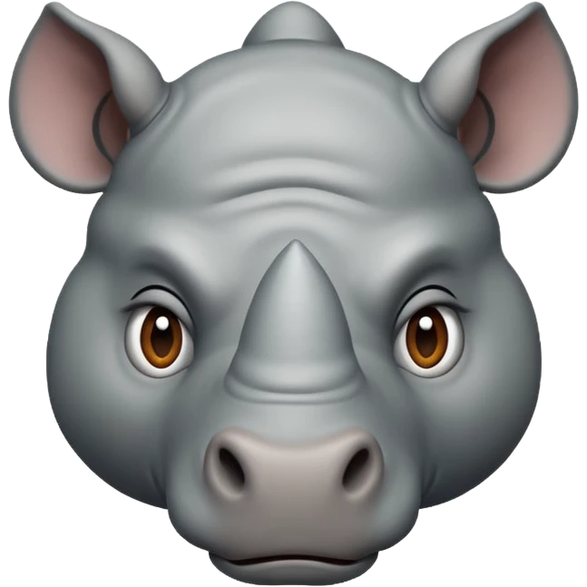 angry rhinoceros emoji