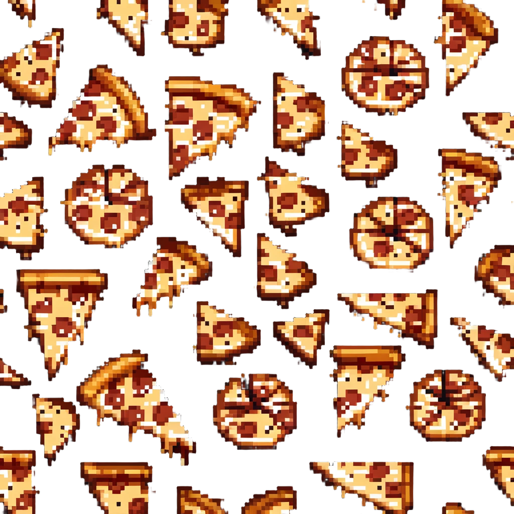 pepperoni pizza with gooey melted cheese stretching emoji