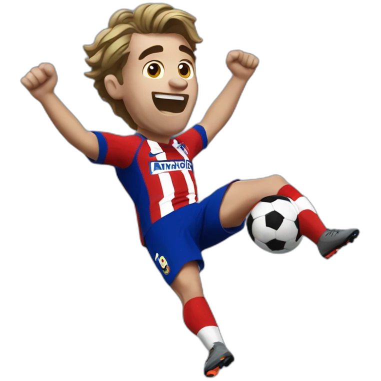 Griezmann celebrating emoji