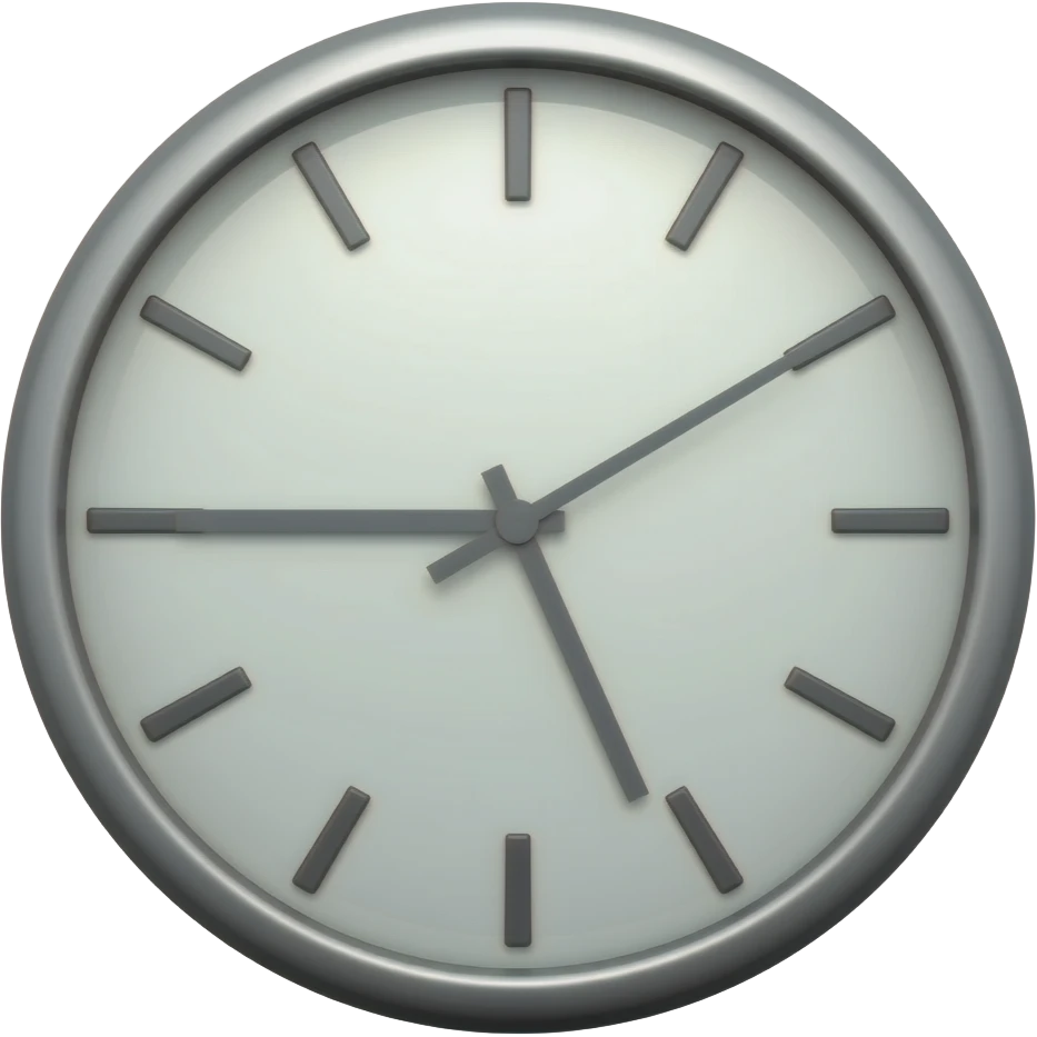 Clock emoji