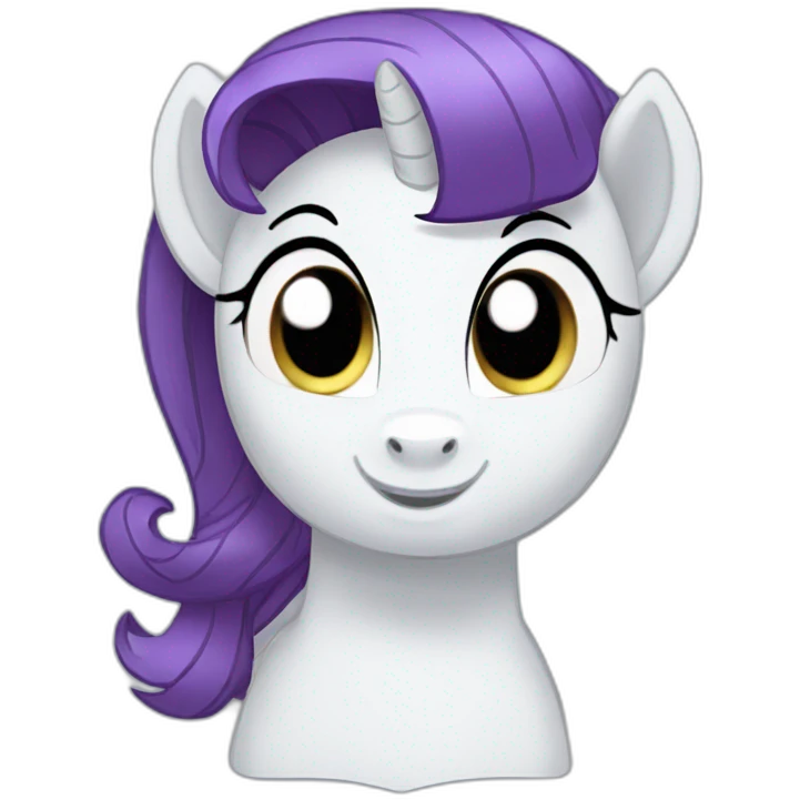 Rarity mlp emoji