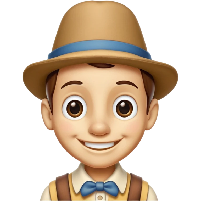Pinocchio Disney style emoji