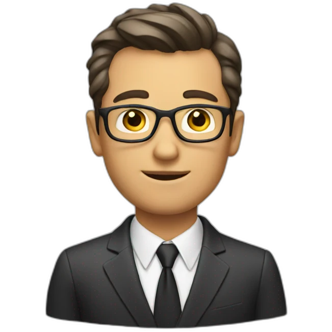 smart men emoji