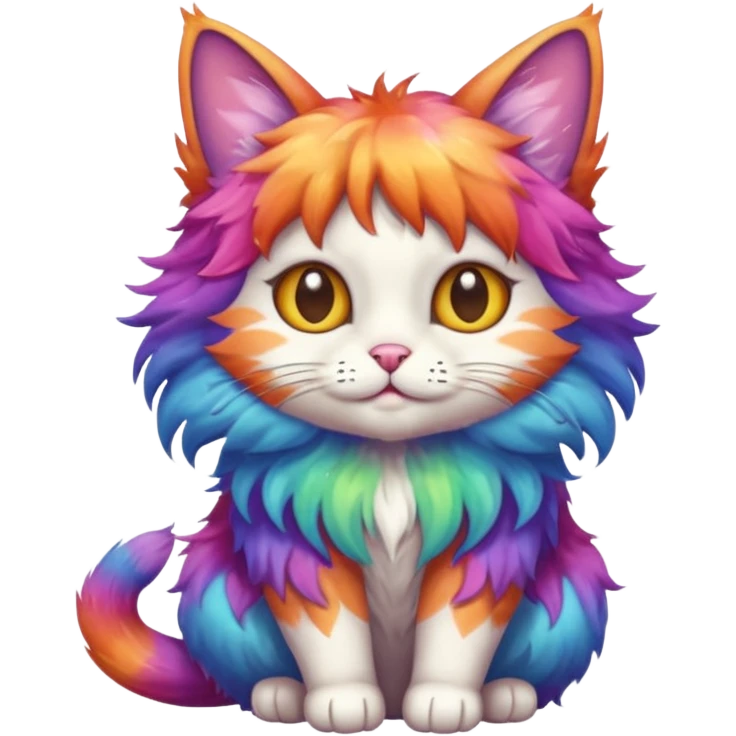 Fairy cat emoji