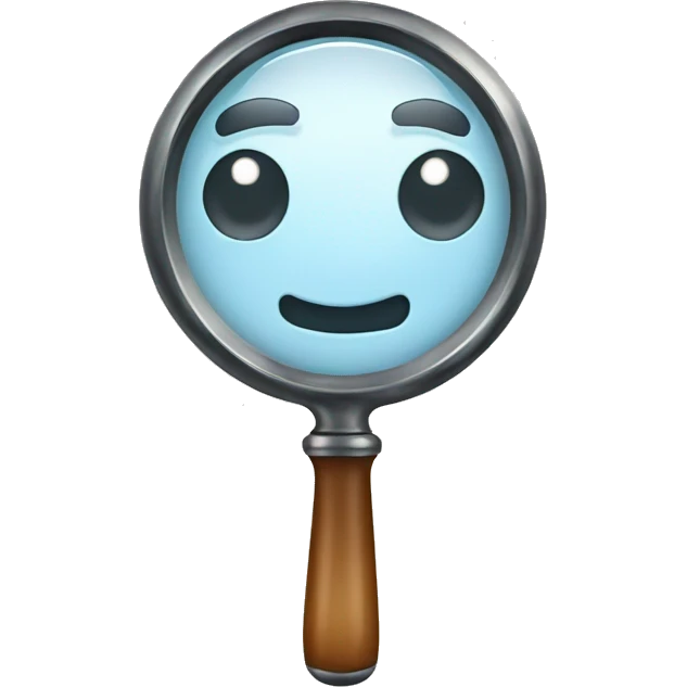 Magnifying glass emoji