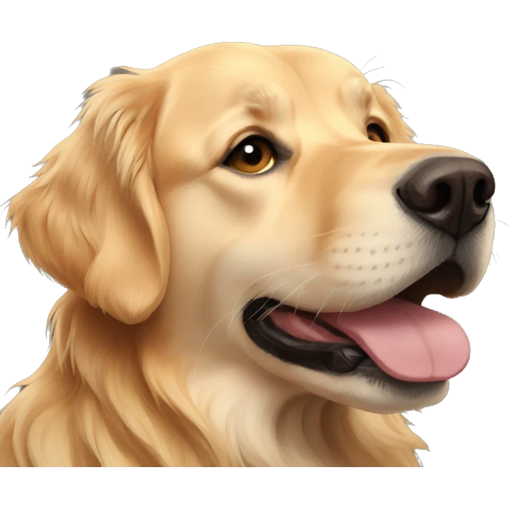 Golden retriver  emoji