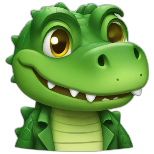 alligator sad emoji