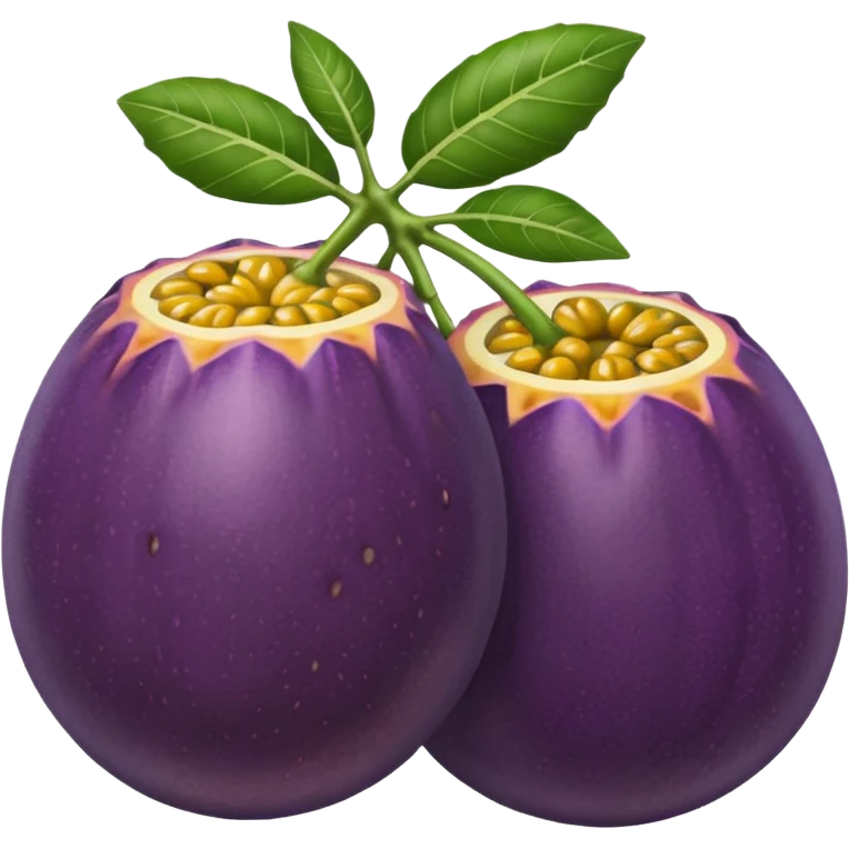 passion fruit  emoji