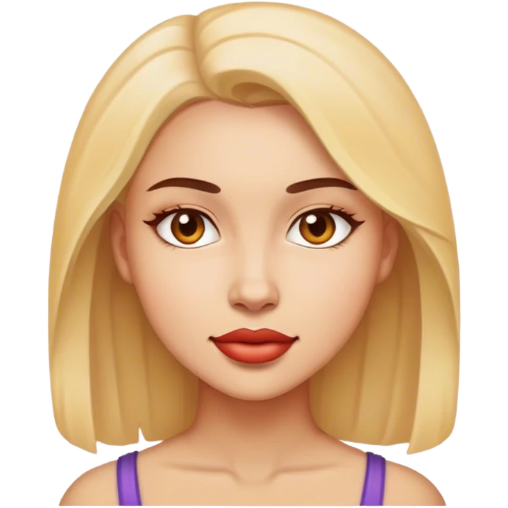 Chica guapa emoji