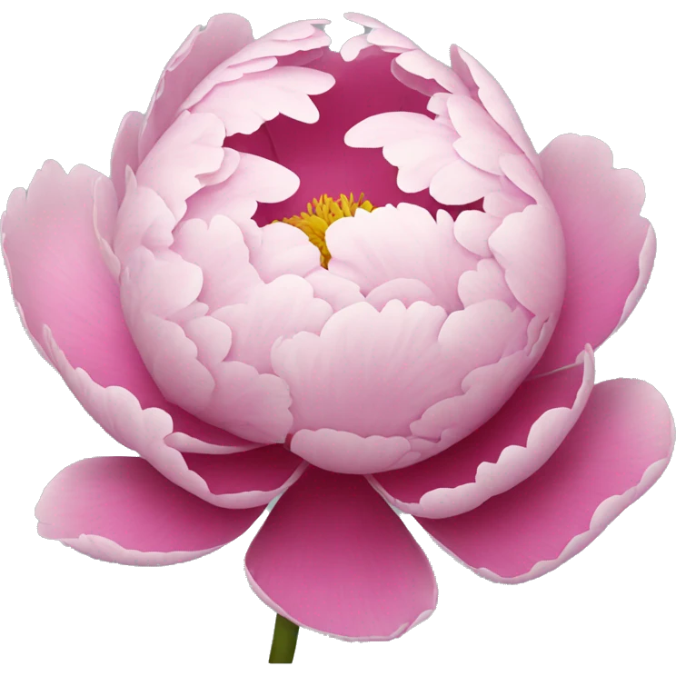 Peony emoji