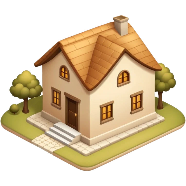 home sweet home beige emoji