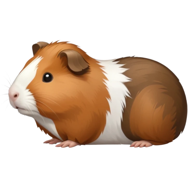 Realistic Guinea Pig side view emoji