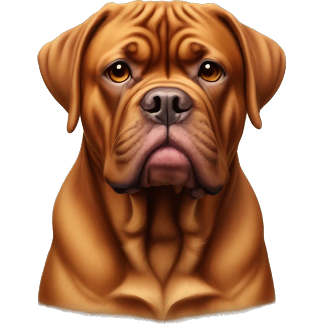 Dogue de Bordeaux emoji