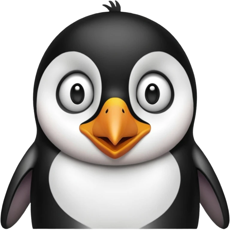mind blown penguin emoji