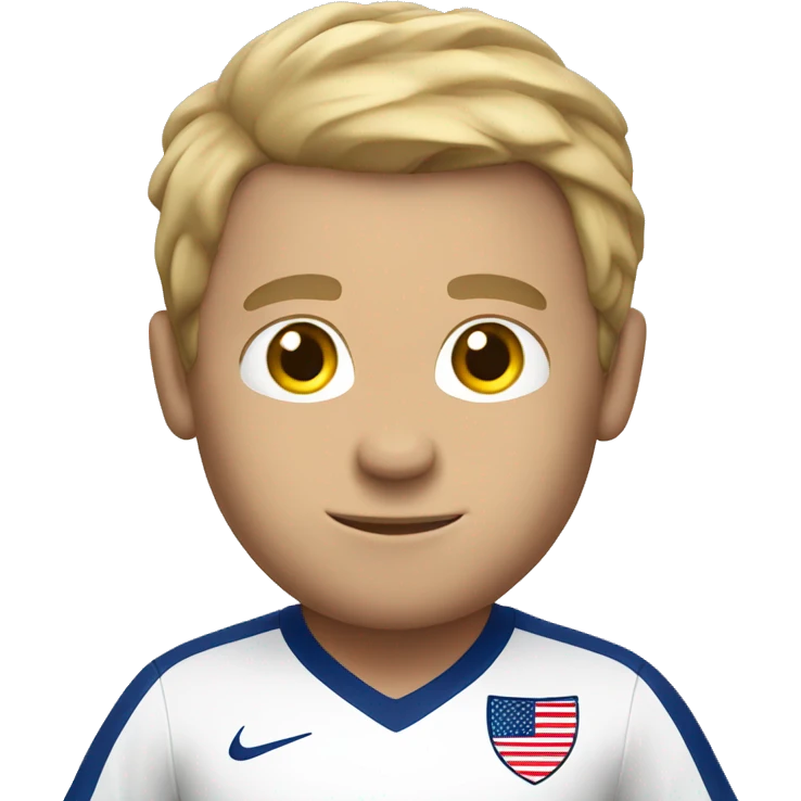 USA white man soccer emoji
