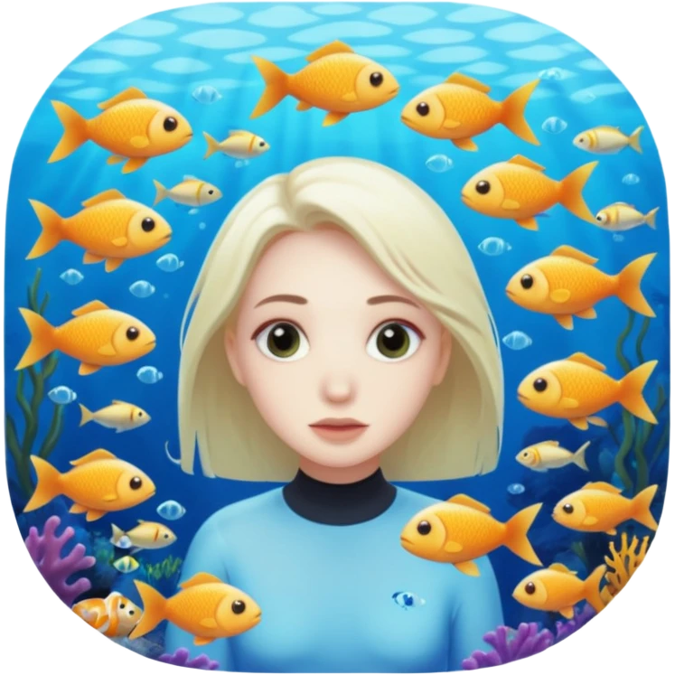 Sleeping with the fishes emoji