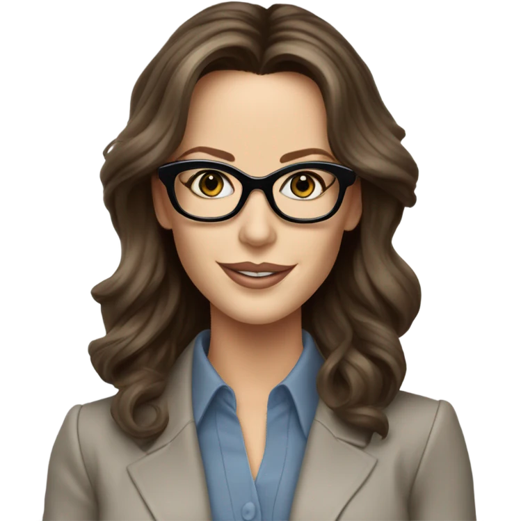 Kate Beckinsale, glasses, blue eyes happy elegant lifelike  emoji