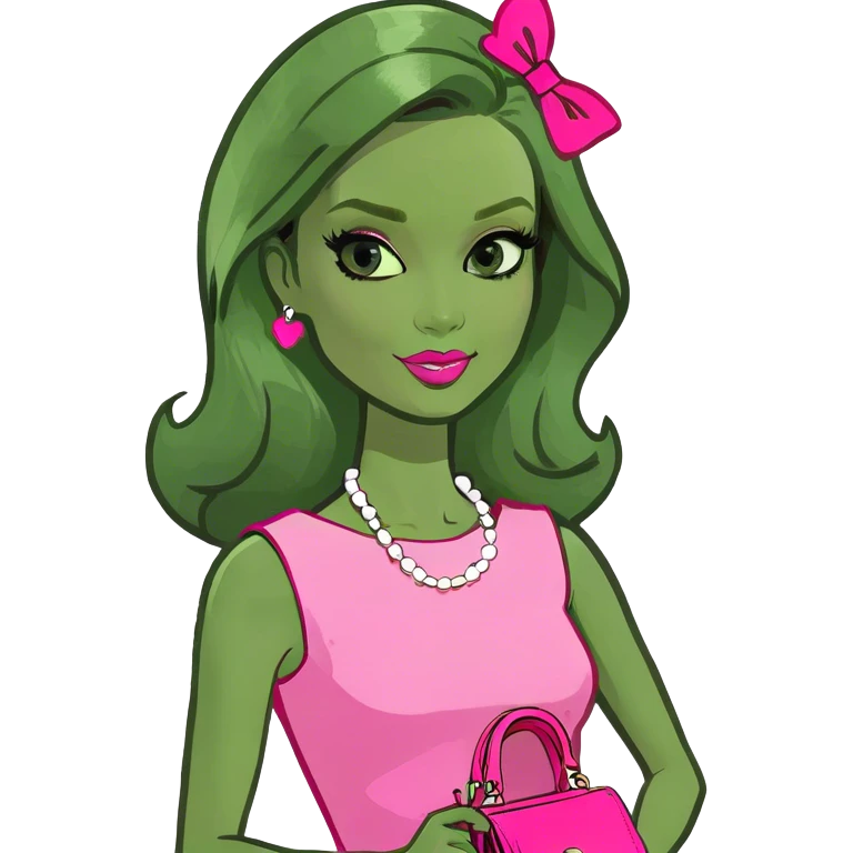 Barbie emoji