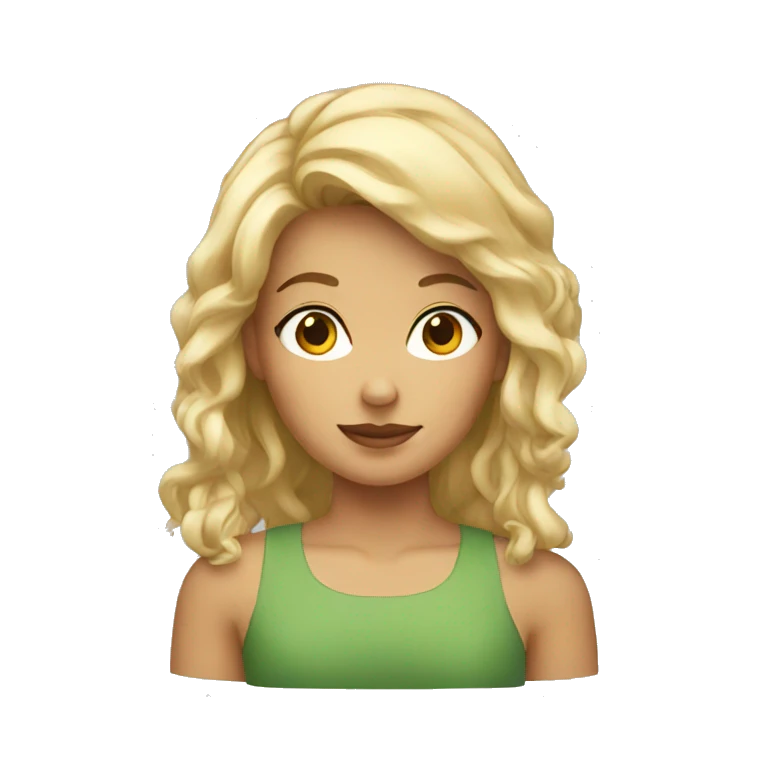 Rubia emoji