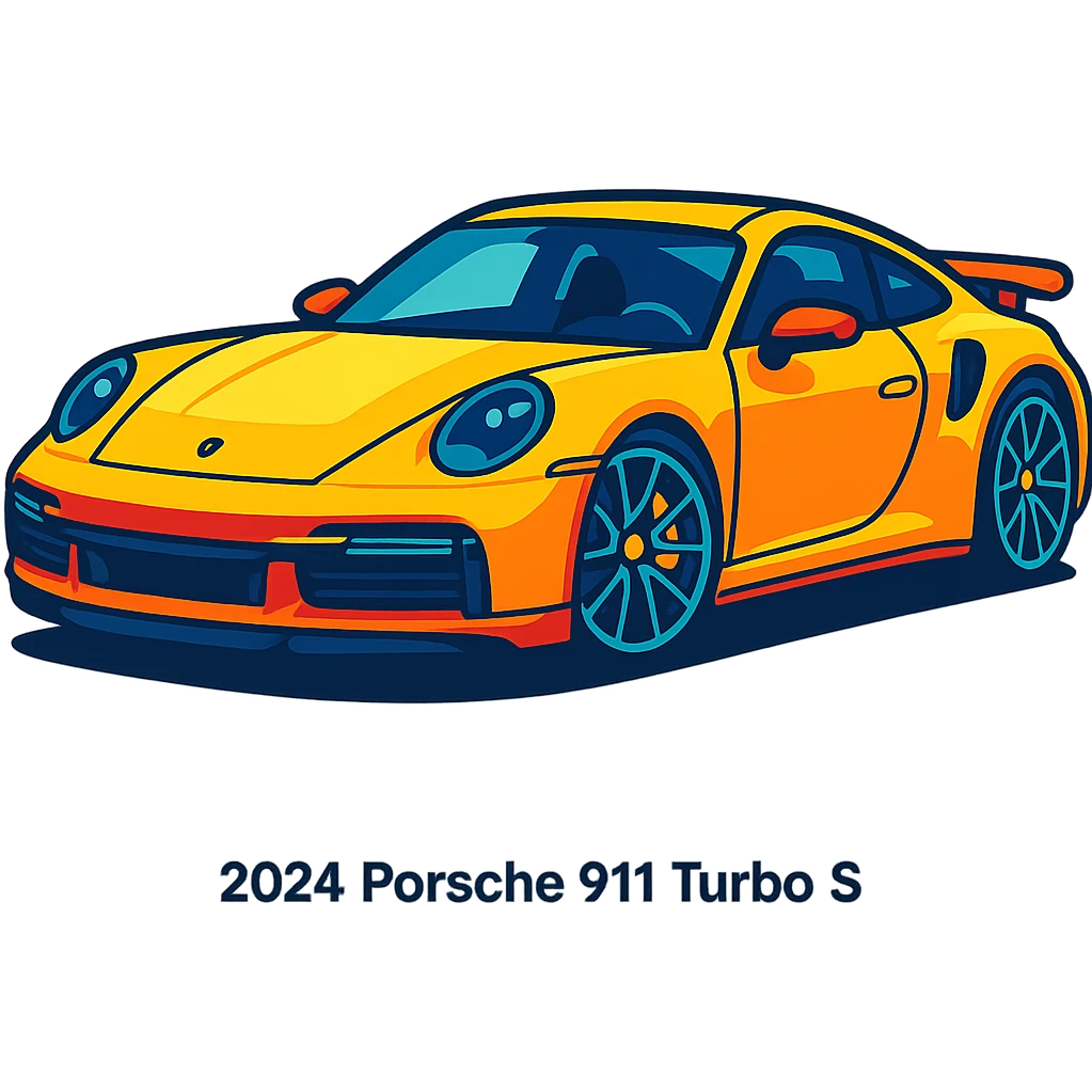 2024 Porsche 911 Turbo S emoji