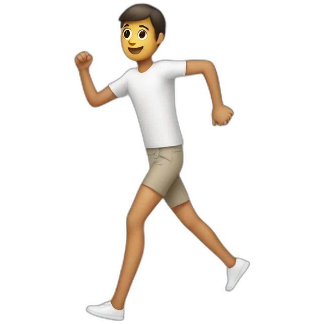 person with one leg emoji