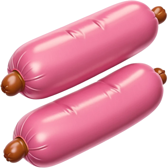   jeff koons style inflatable abstract SPAM MEAT  art sculpture  emoji