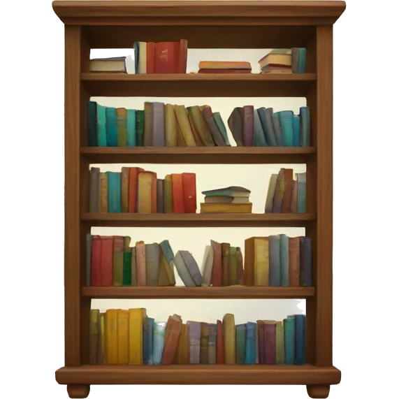Bookshelf emoji
