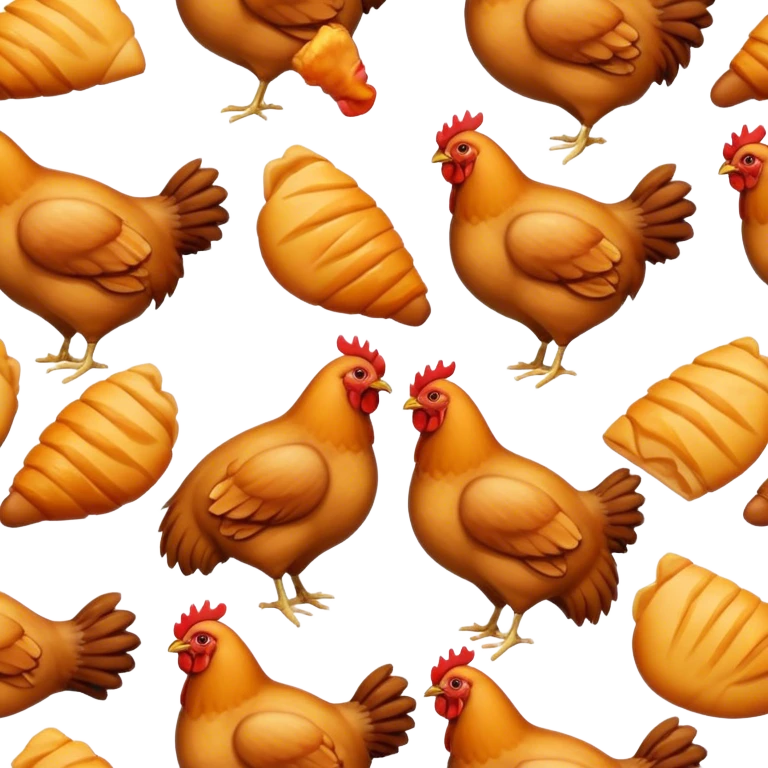 tiras de pollo emoji