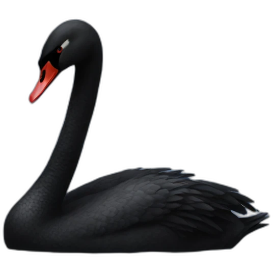 black swan shocked emoji