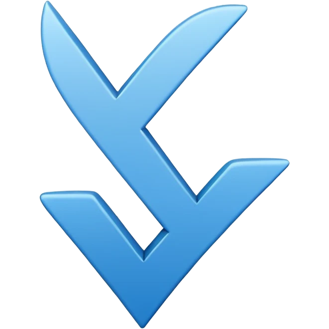 Centang biru emoji