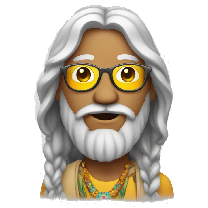 Hippie emoji