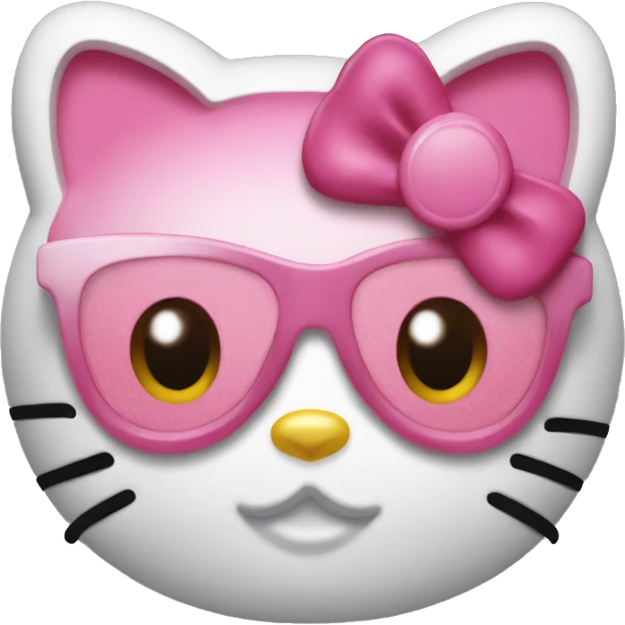 Hello Kitty chanel emoji