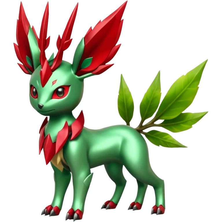 Scizor-Leafeon-Pokémon-Digimon-Fakémon-creature emoji