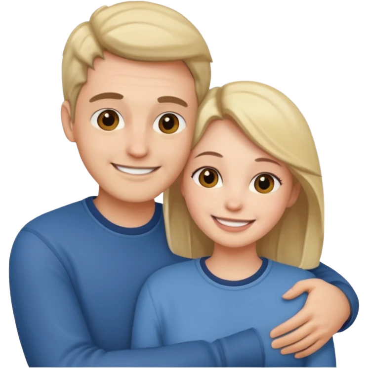 Couple hugs  emoji