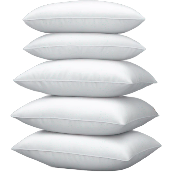white pillow stack emoji