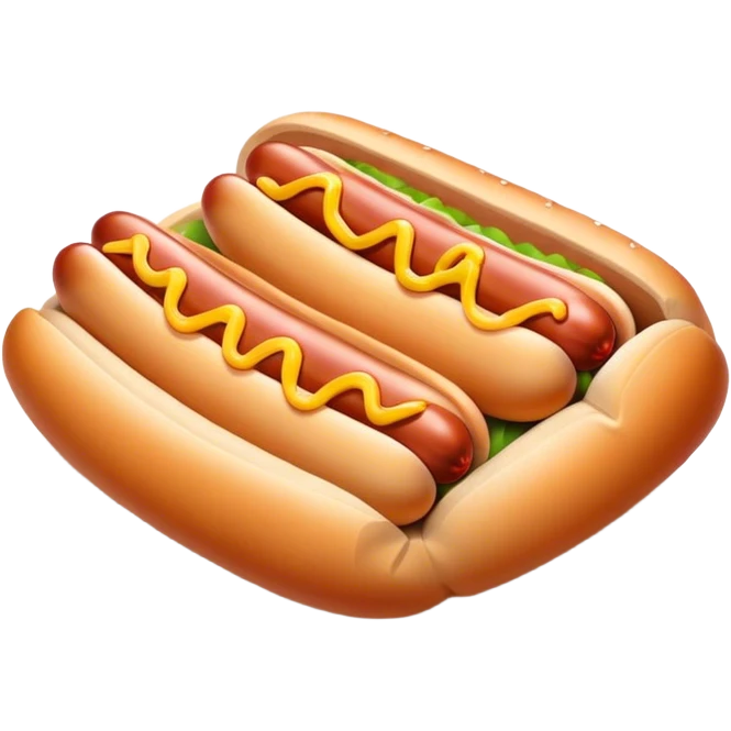 Bag of hot dogs emoji