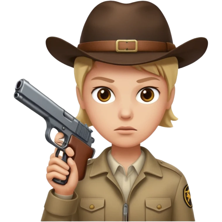 🥷holding a gun emoji