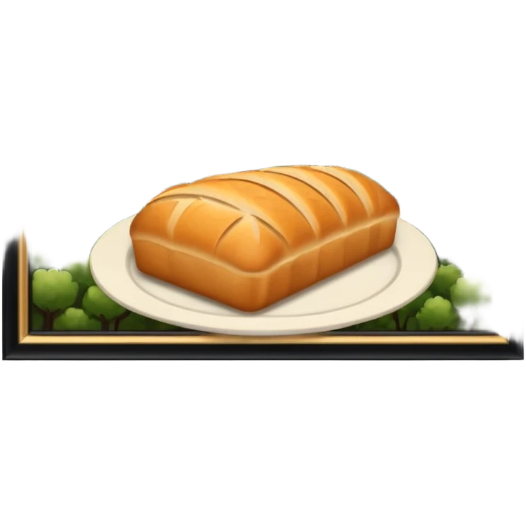 Bread on eifel tower emoji
