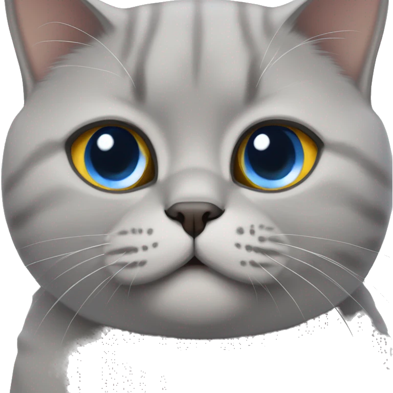 British shorthair cat emoji