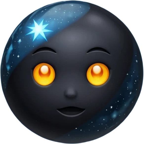 estrella negra emoji