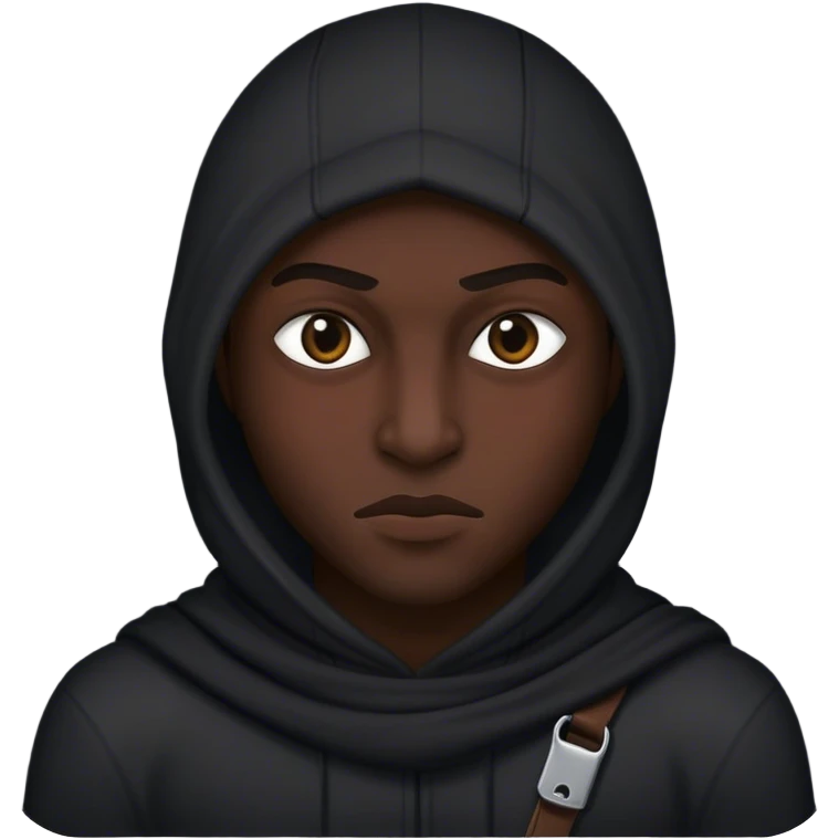 black thief emoji