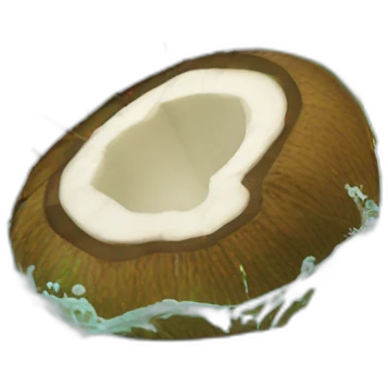 Coconuts in the sea emoji
