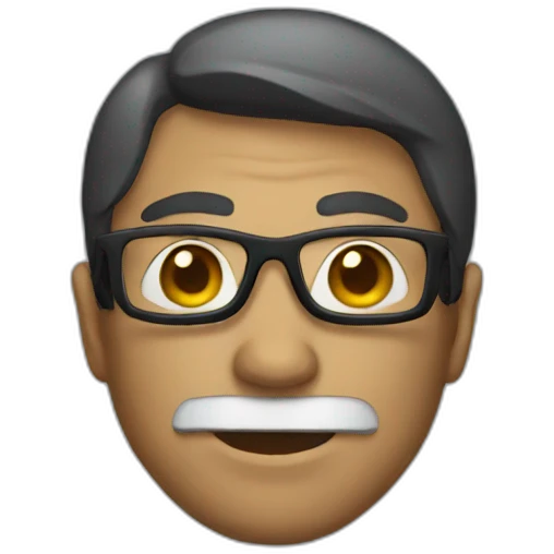 Man wearing a mask emoji