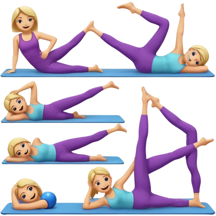 pilates emojis emoji