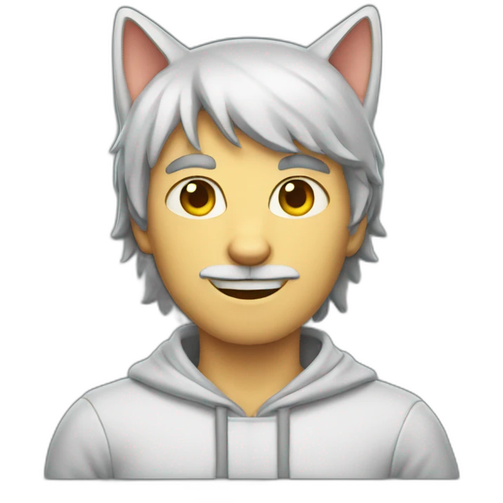 Cat man emoji