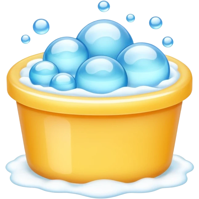 bath foam gel emoji