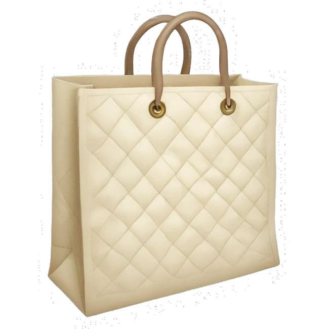 chanel shopping bag emoji